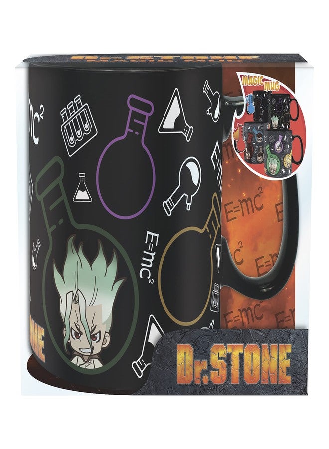 ABYSTYLE Dr. Stone Chibi Formula Heat-Change Ceramic Color Changing Coffee Tea Mug 16 Oz. Hand Wash Only Anime Manga Drinkware Home & Kitchen Essential Gift - Image 1